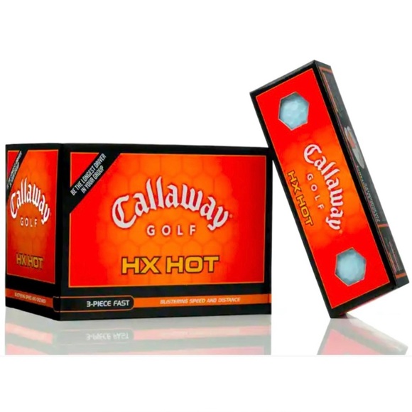 Callaway Other Nwtcallaway Hx Hot Golf Balls4 Sleeves2 Golf Balls